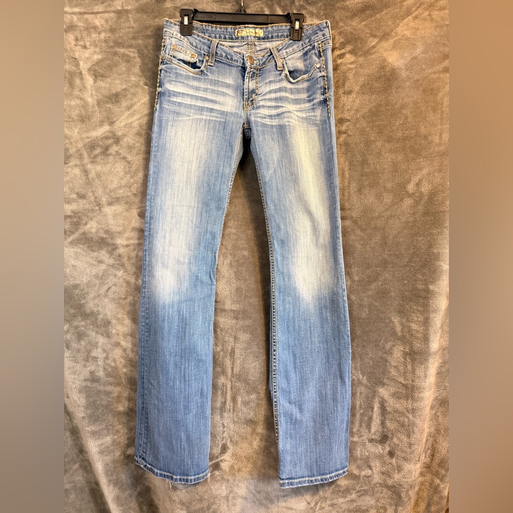 BKE Light Blue Straight Leg Jeans